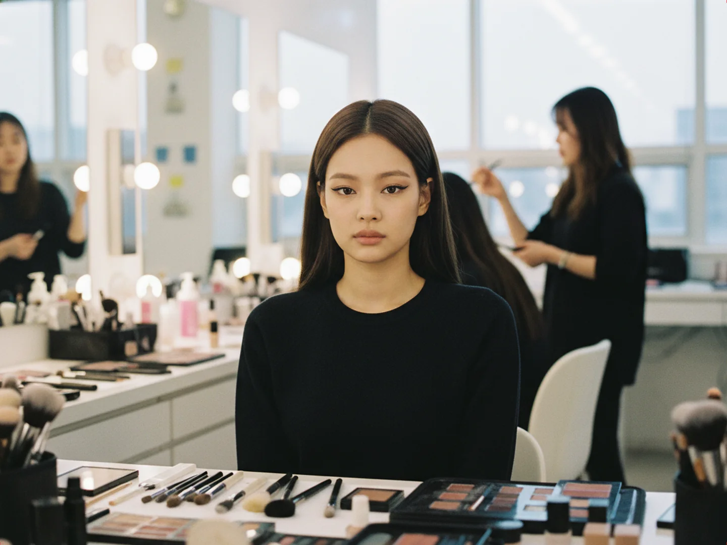 제니·장원영 눈꼬리 삭제 효과03